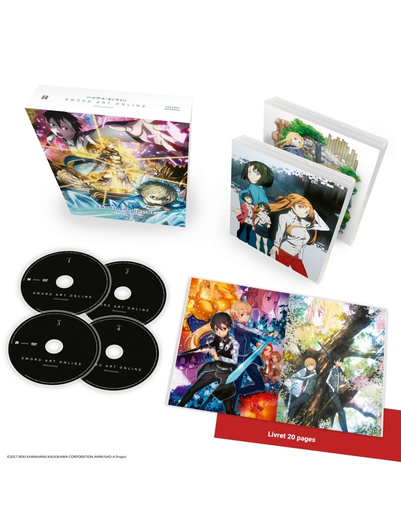 IMAGE 3 : Sword Art Online Alicization - Saison 1 - Coffret DVD