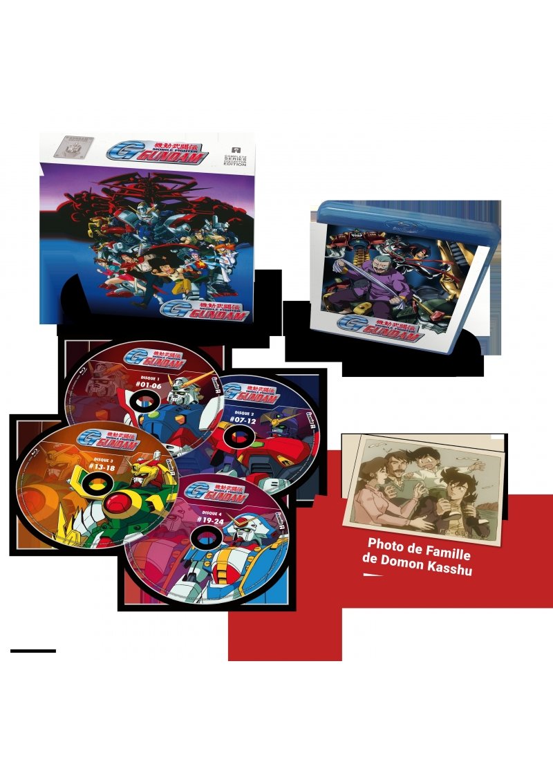 IMAGE 3 : Mobile Fighter G Gundam - Partie 1 - Edition Collector - Coffret Blu-ray