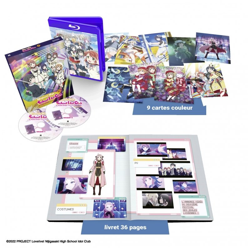 IMAGE 3 : Love Live! Nijigasaki High School Idol Club - Saison 2 - Edition Collector - Coffret Blu-ray