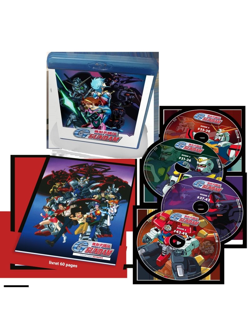 IMAGE 2 : Mobile Fighter G Gundam - Partie 2 - Edition Collector - Coffret Blu-ray