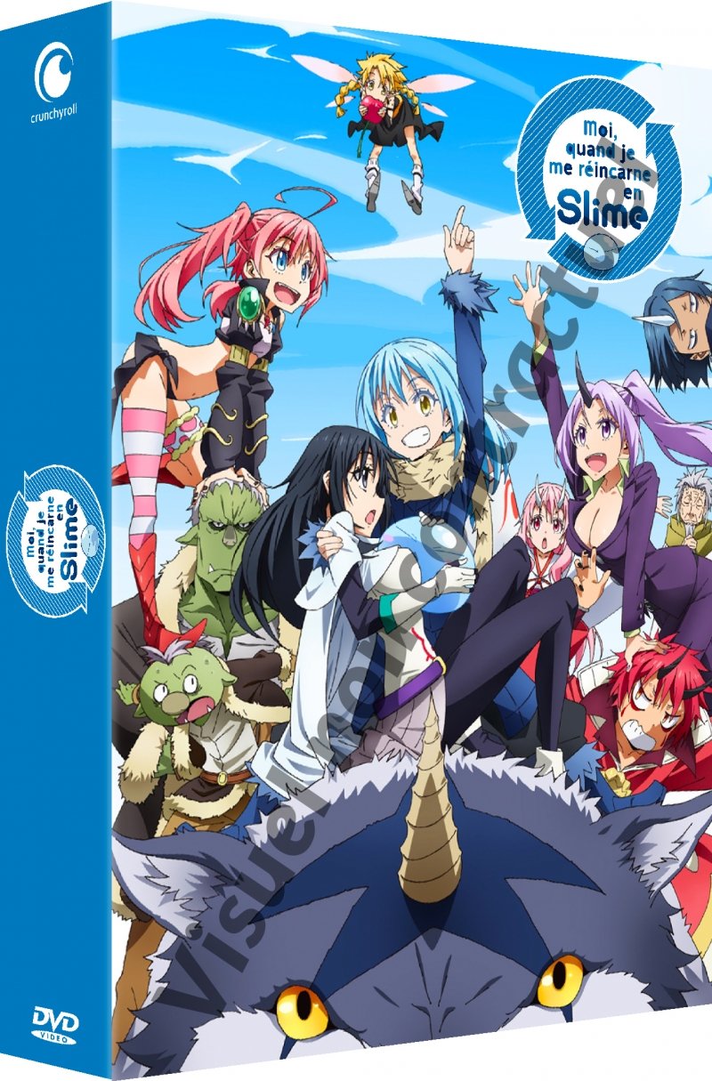 Moi Quand Je me rincarne en Slime - Saison 1 - Coffret DVD