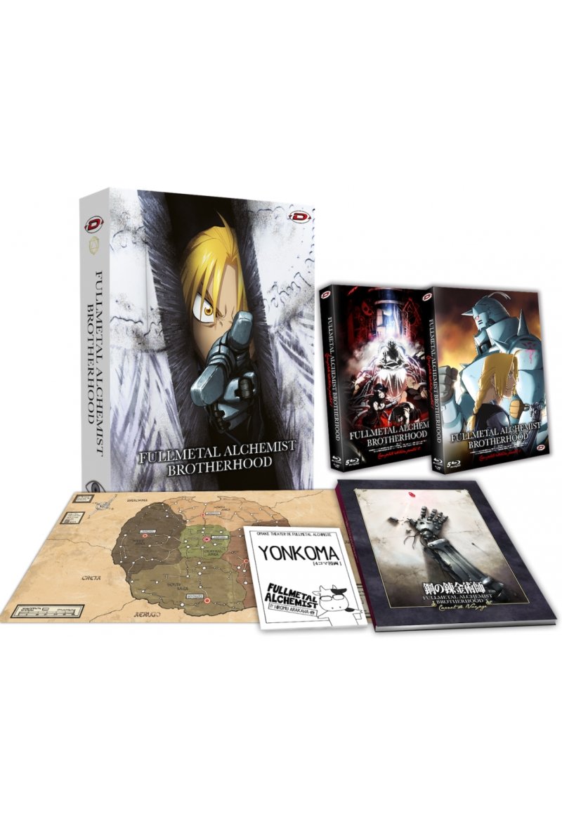 IMAGE 2 : Fullmetal Alchemist Brotherhood - Intgrale - Collector - Coffret A4 Blu-ray