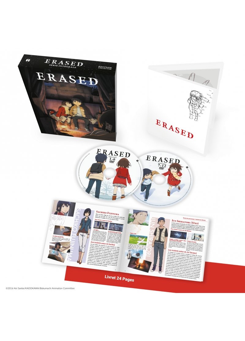 IMAGE 3 : Erased - Intgrale - Collector - Coffret DVD