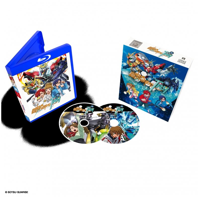 IMAGE 3 : Mobile Suit Gundam Build Fighters Try - Partie 1 - Edition Collector - Coffret Blu-ray
