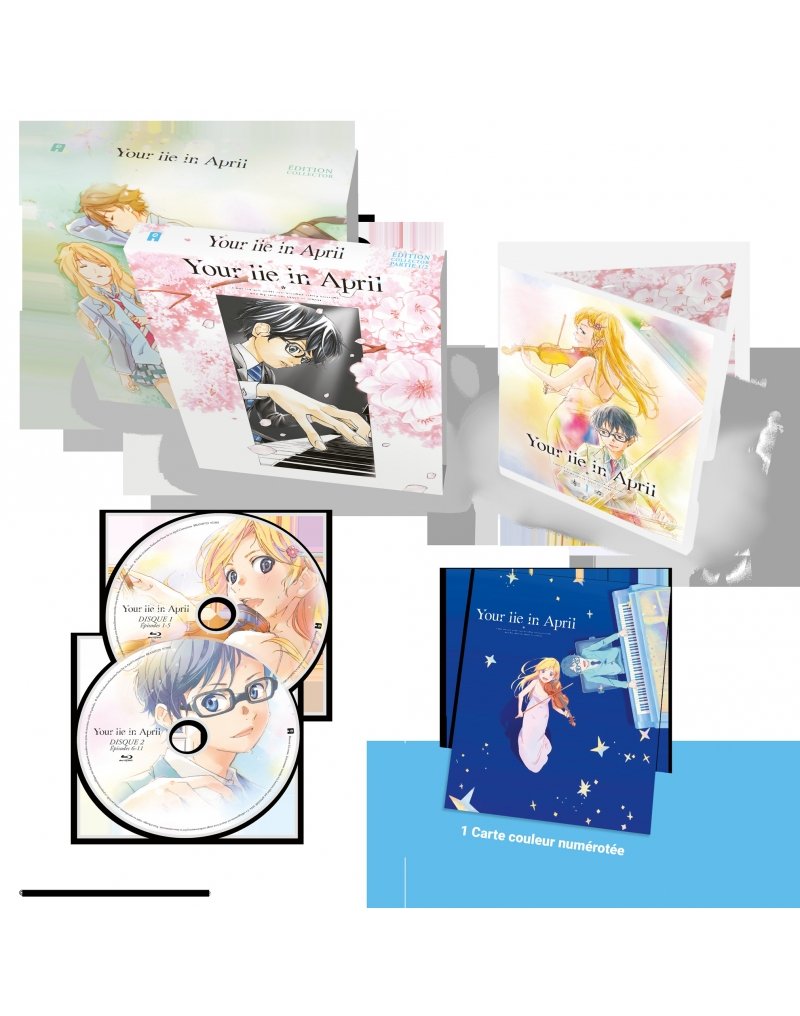 IMAGE 5 : Your Lie in April - Partie 1 - Edition Collector - Coffret Blu-ray