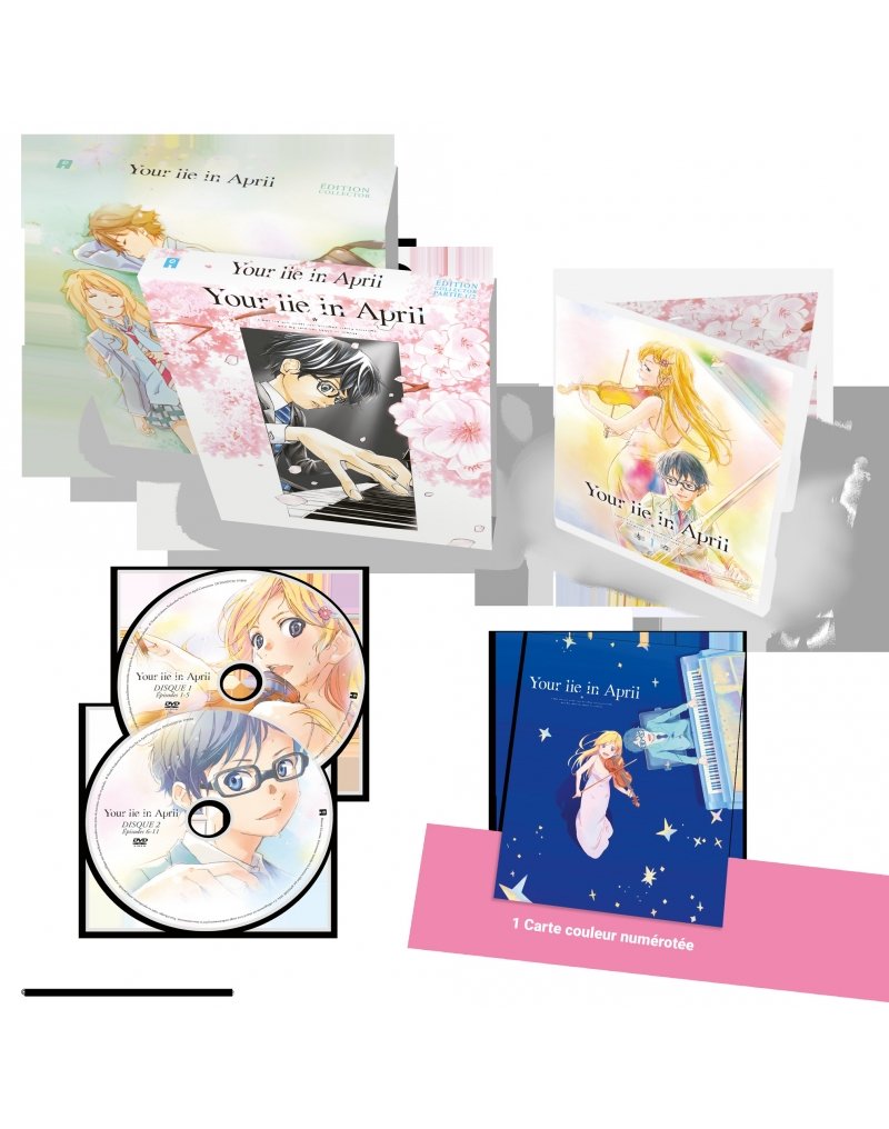 IMAGE 5 : Your Lie in April - Partie 1 - Edition Collector - Coffret DVD