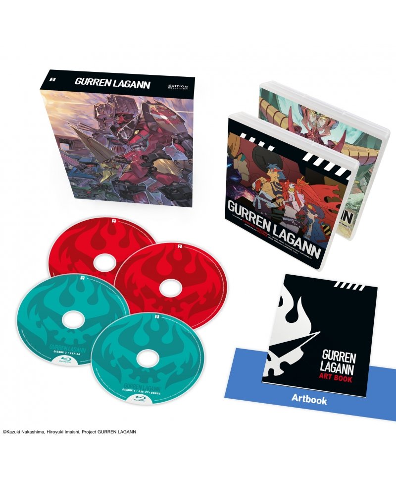 IMAGE 2 : Gurren Lagann - Intgrale - Edition limite - Coffret Blu-ray
