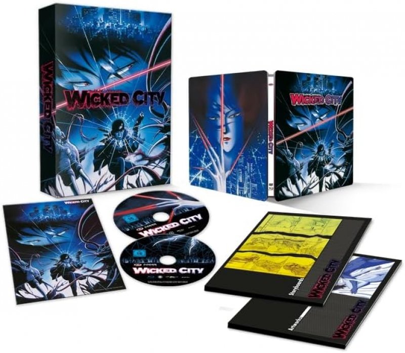 Wicked City - Intgrale - Edition limite - Coffret A4 Blu-ray + DVD