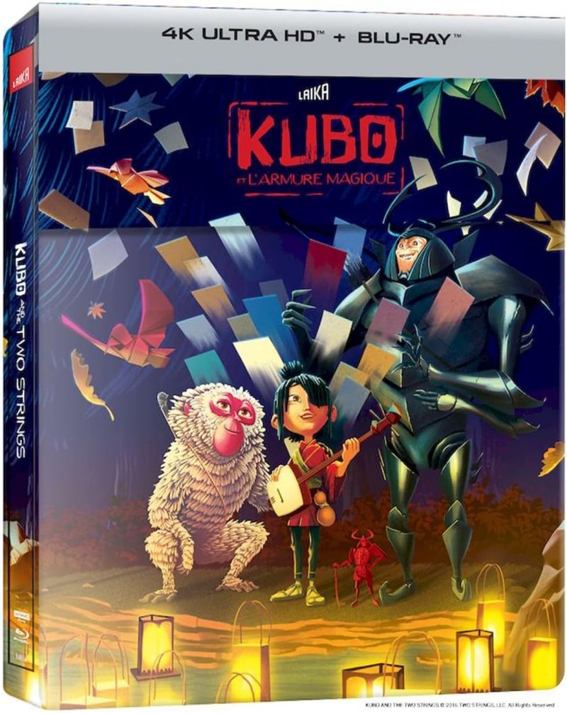Kubo et l'Armure Magique - Film -  SteelBook limit - 4K Ultra HD
