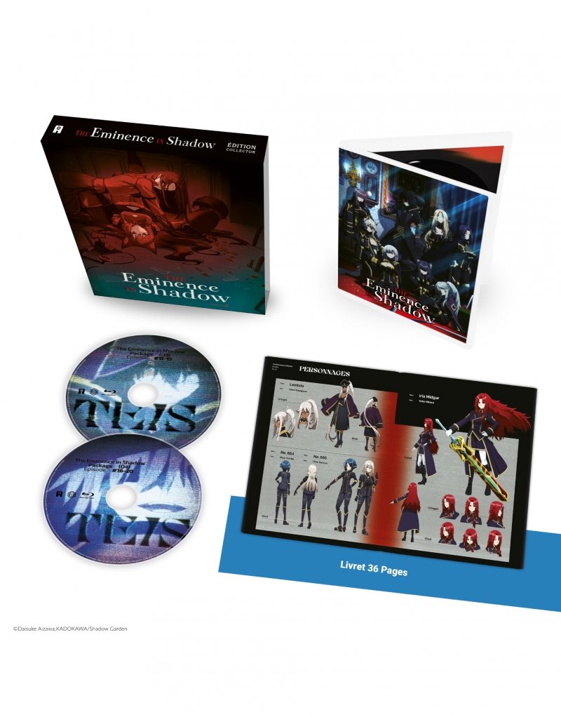 IMAGE 3 : The Eminence in Shadow - Partie 2 - Edition Collector - Coffret Blu-Ray