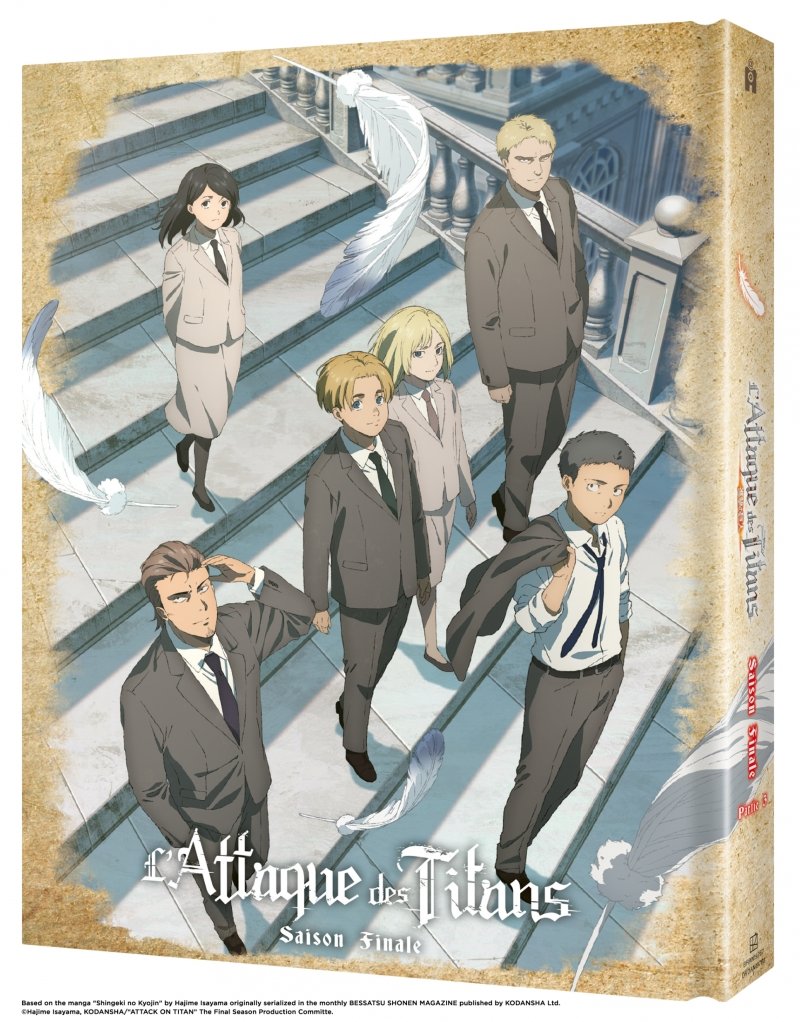 IMAGE 2 : L'Attaque des Titans - Saison 4 (Finale) - Partie 3 - Edition Collector - Coffret DVD