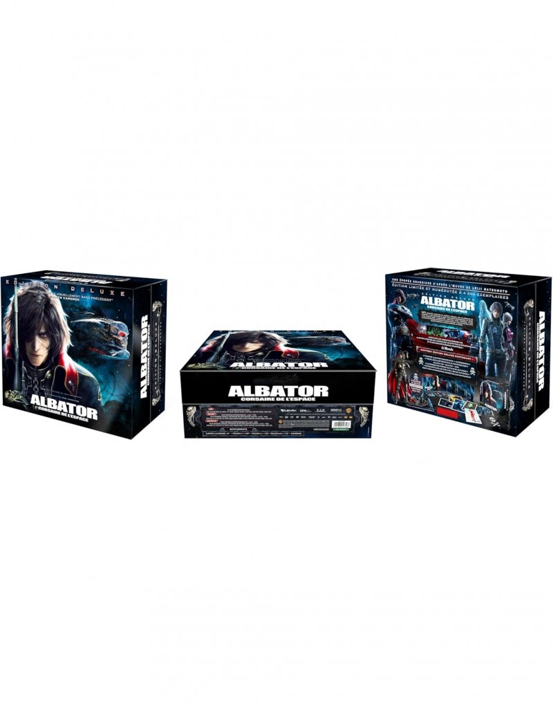 IMAGE 3 : Albator Corsaire de l'espace - Edition Collector Deluxe - Coffret Combo (Figurine + Goodies)