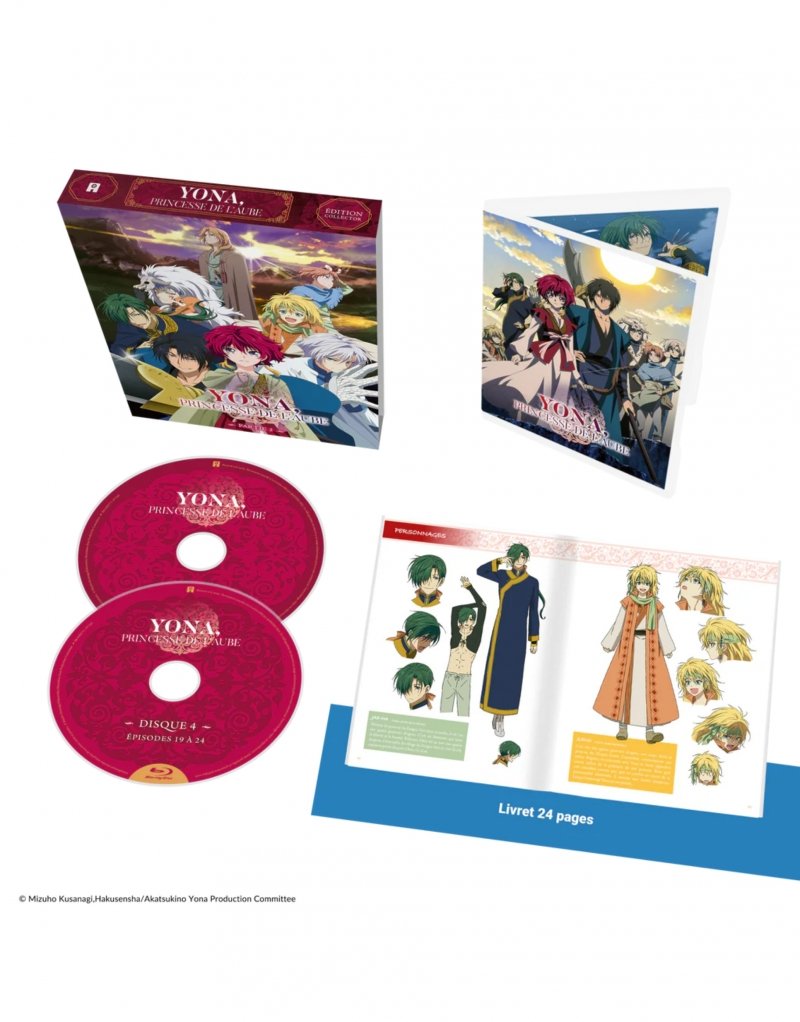 IMAGE 3 : Yona, Princesse de l'Aube - Partie 2 - Edition Collector - Coffret Blu-ray