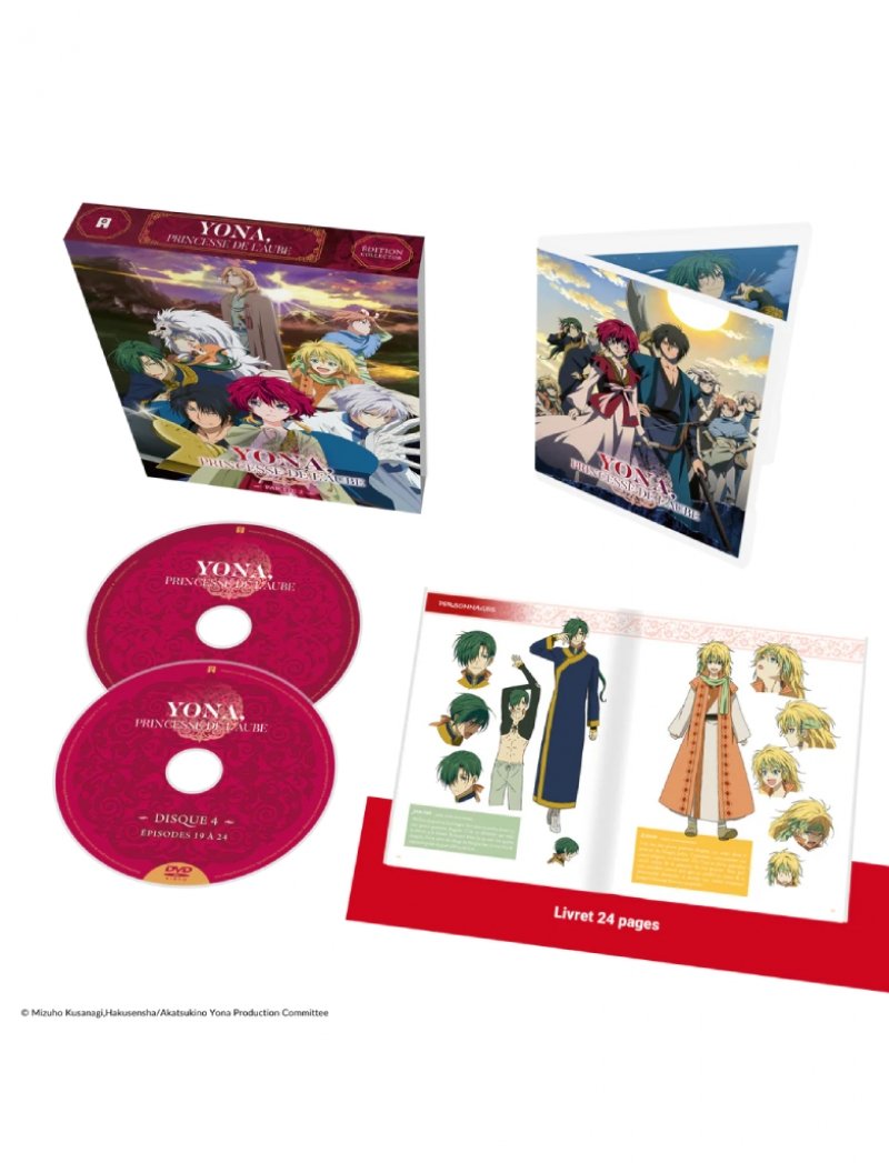 IMAGE 3 : Yona, Princesse de l'Aube - Partie 2 - Edition Collector - Coffret DVD