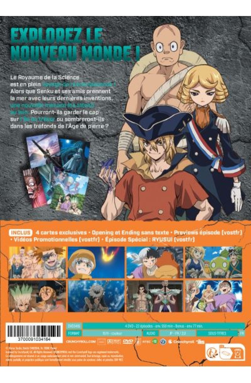 IMAGE 3 : Dr. Stone - Saison 3 - Coffret DVD