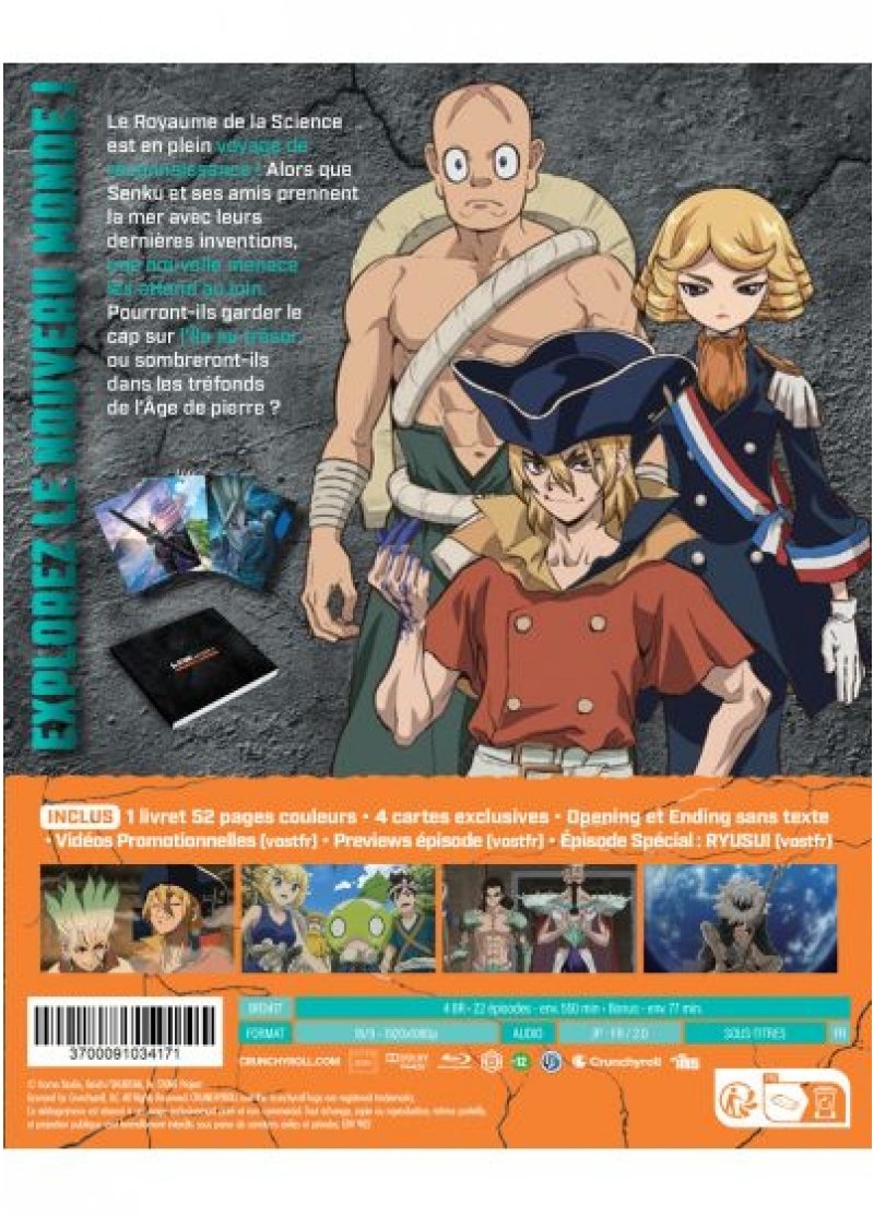 IMAGE 3 : Dr. Stone - Saison 3 - Coffret Blu-ray