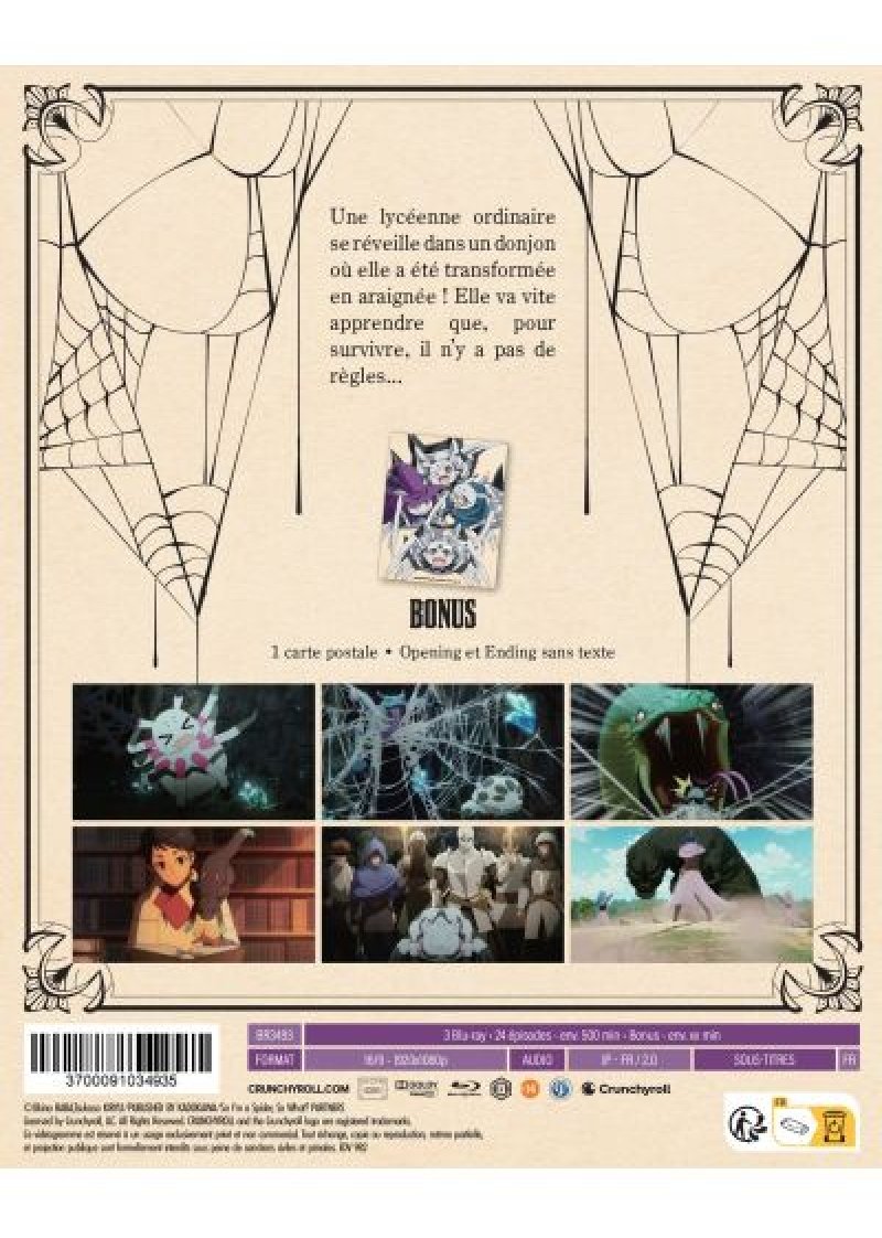 IMAGE 3 : So I'm A Spider, So What? - Coffret Blu-ray