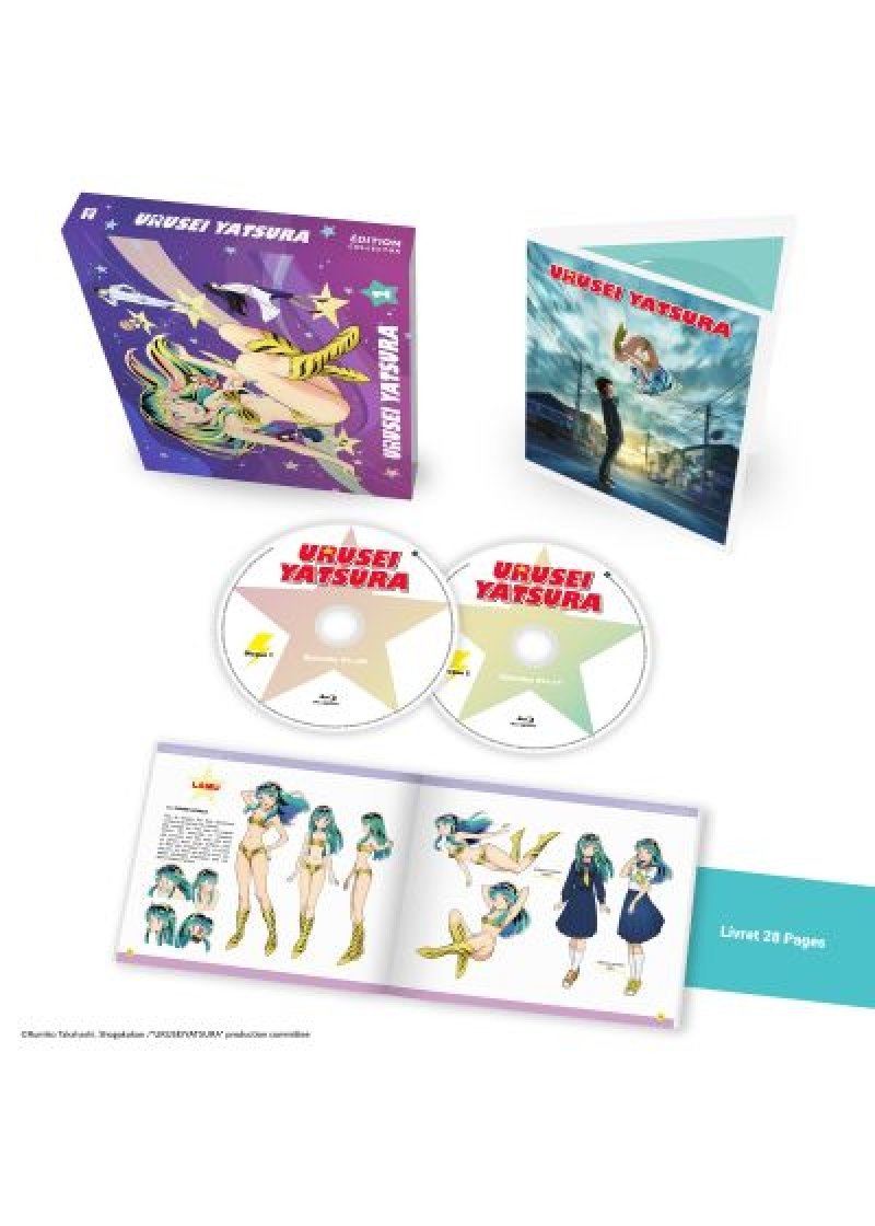 IMAGE 2 : Urusei Yatsura : Lamu - Saison 1 (2022) - Partie 1 - Edition Collector - Coffret Blu-ray