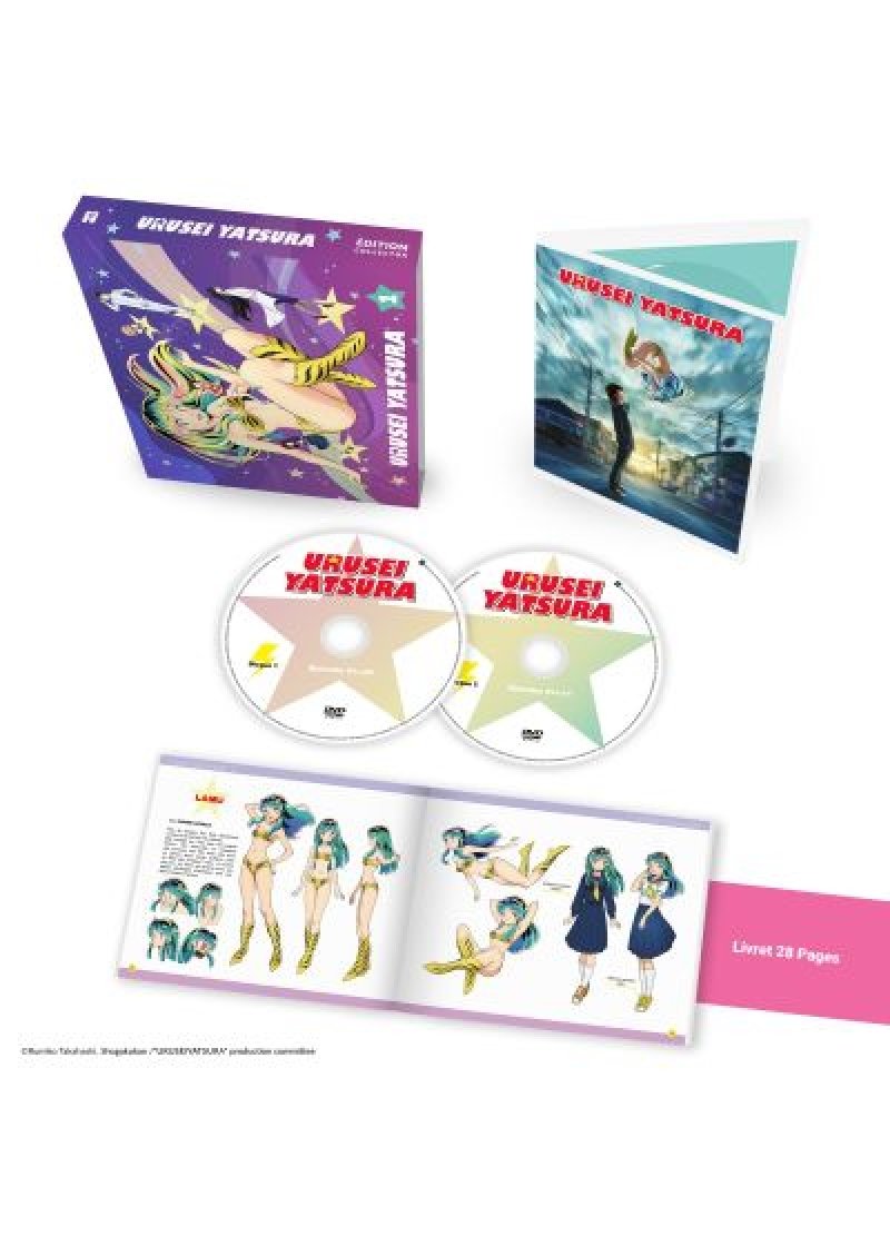 IMAGE 2 : Urusei Yatsura : Lamu - Saison 1 (2022) - Partie 1 - Edition Collector - Coffret DVD