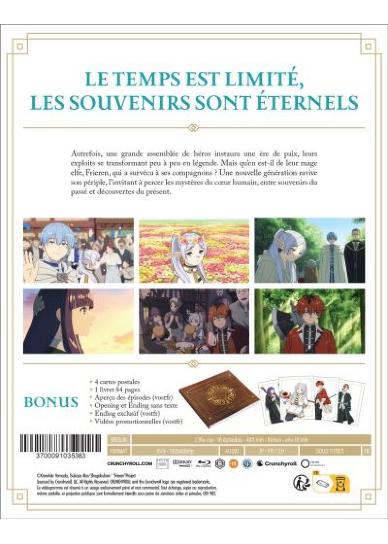 IMAGE 3 : Frieren : Beyond Journey's End - Saison 1 - Partie 1 - Blu-ray