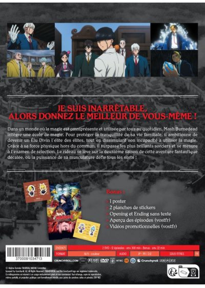 IMAGE 3 : Mashle - Saison 2 - Coffret DVD