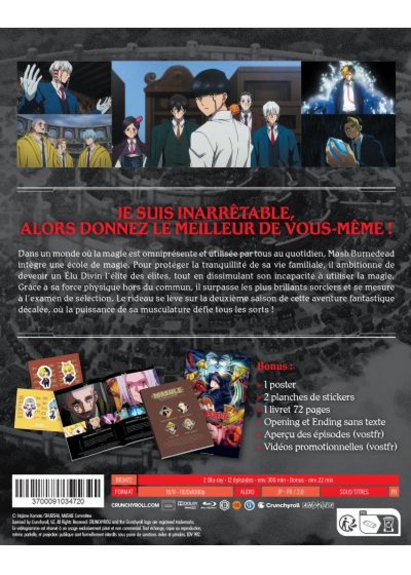 IMAGE 3 : Mashle - Saison 2 - Coffret Blu-ray