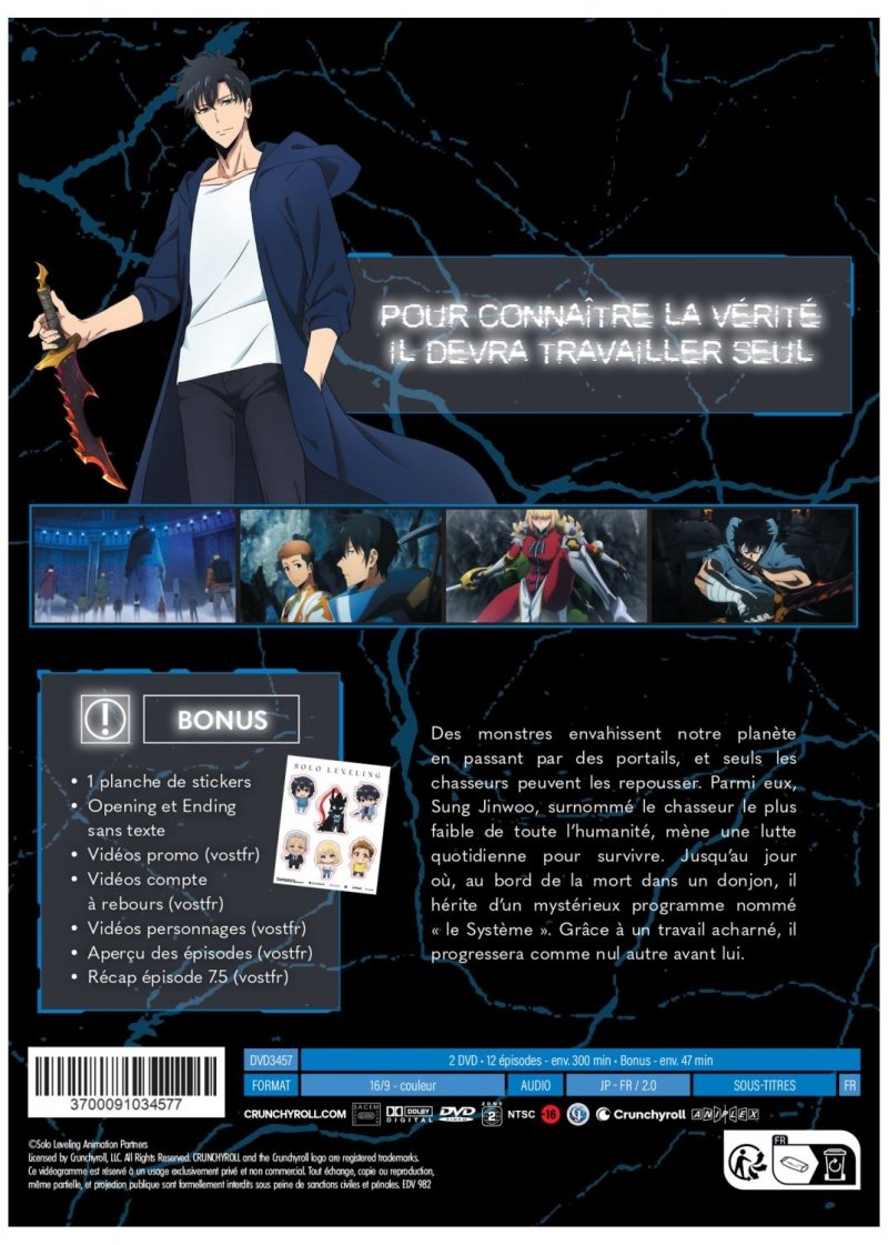 IMAGE 3 : Solo Leveling - Saison 1 - DVD