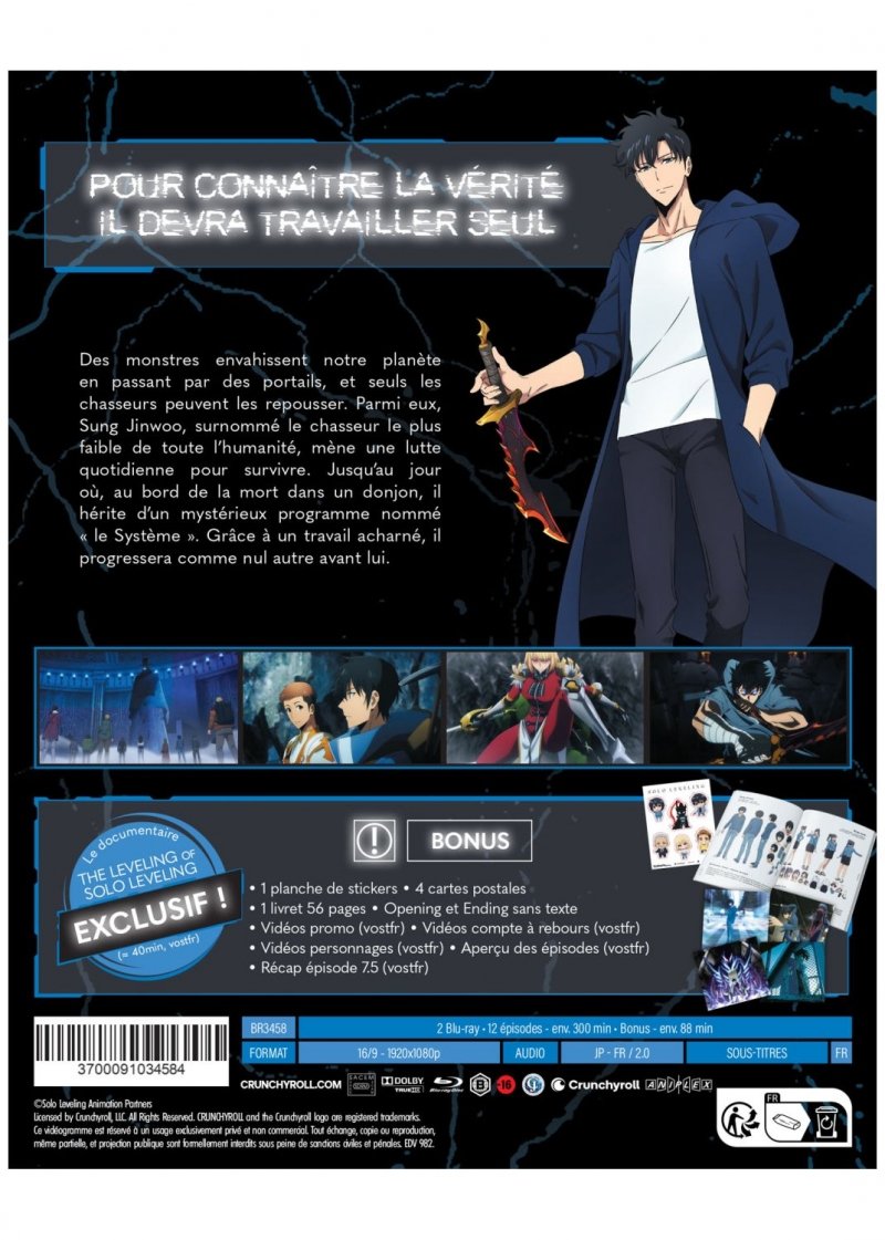 IMAGE 3 : Solo Leveling - Saison 1 - Blu-ray