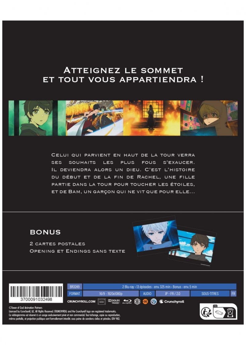 IMAGE 3 : Tower of God - Saison 1 - Blu-ray