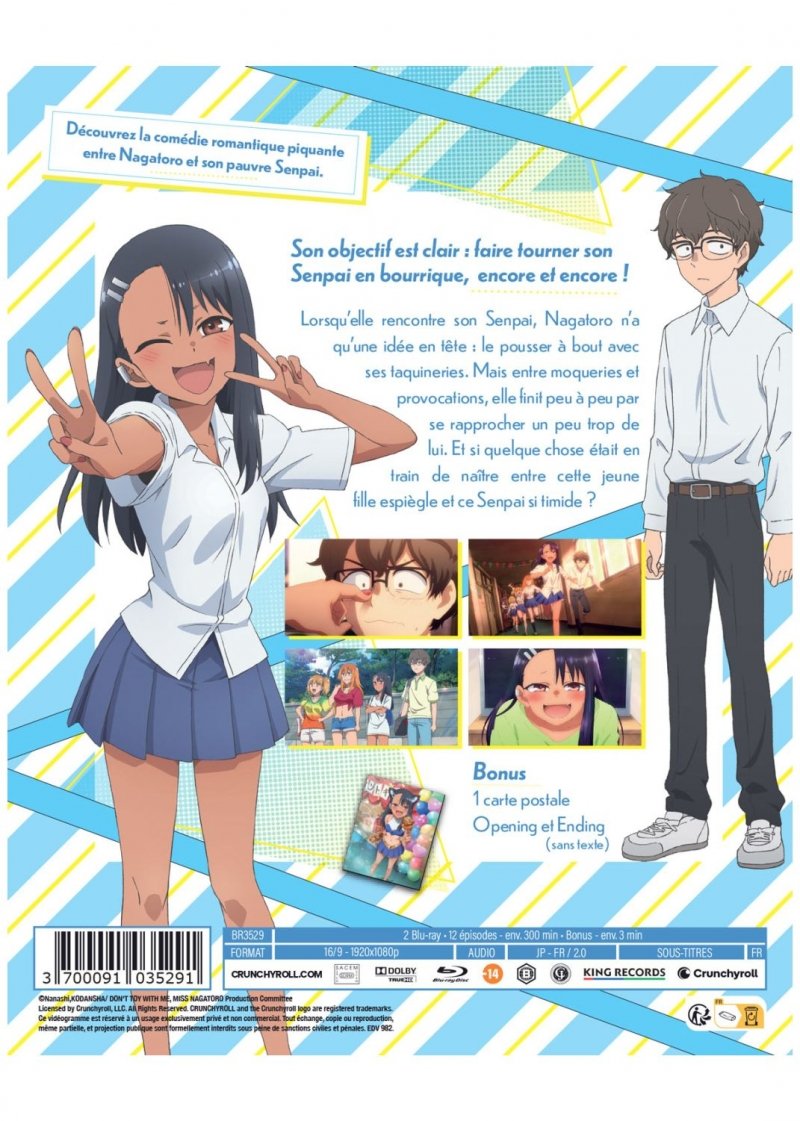 IMAGE 3 : Arr�te de me chauffer, Nagatoro - Saison 1 - Blu-ray