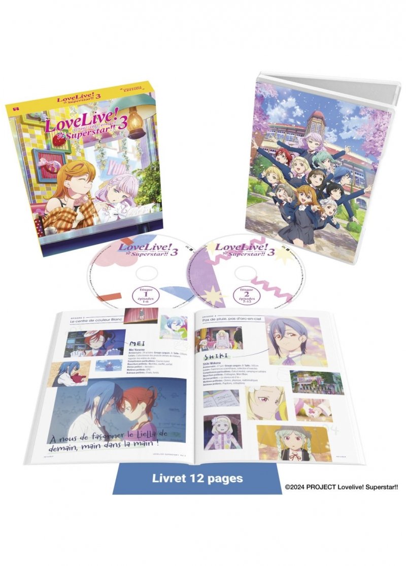 IMAGE 2 : Love Live Superstars - Saison 3 - Edition Collector - Coffret Blu-ray
