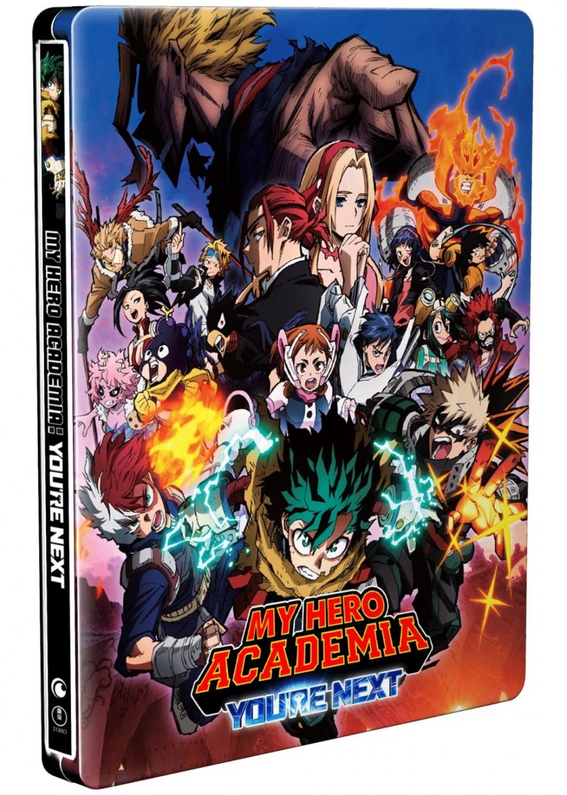 My Hero Academia : You're Next - Film - Steelbook - Comblo Blu-ray + DVD