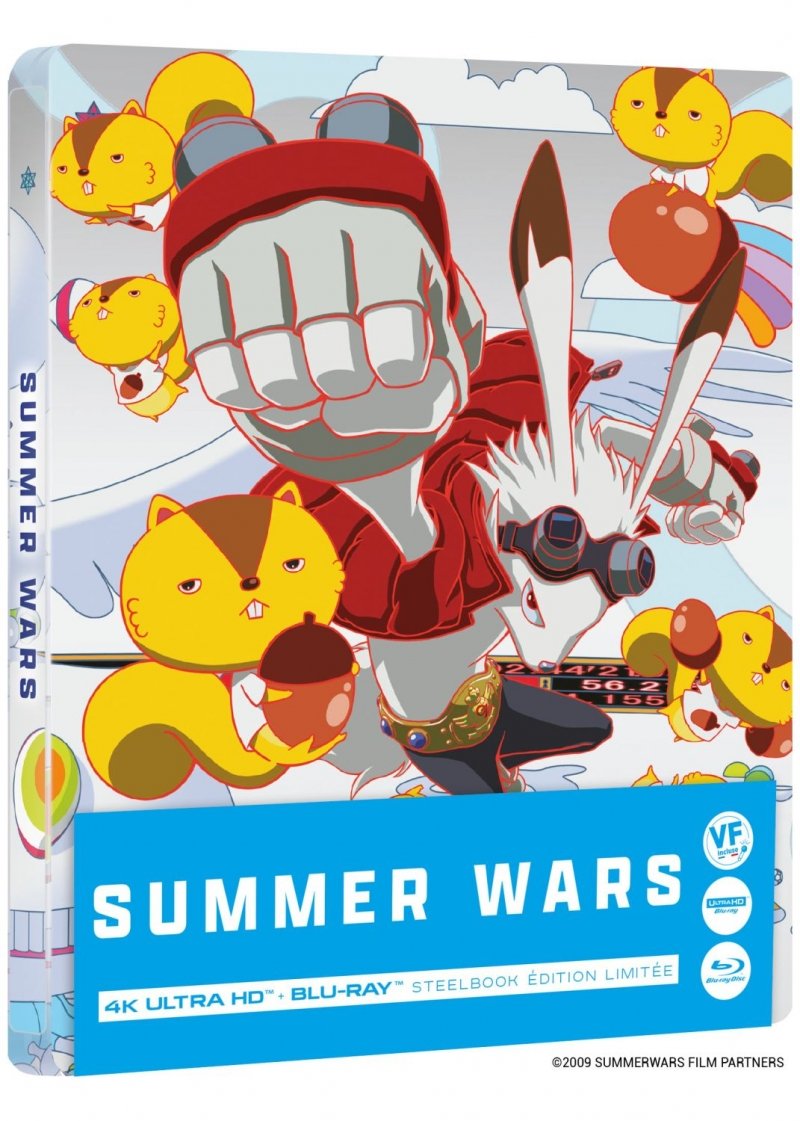 Summer Wars - Film - 4K Ultra HD + Blu-ray - Bo�tier SteelBook limit�