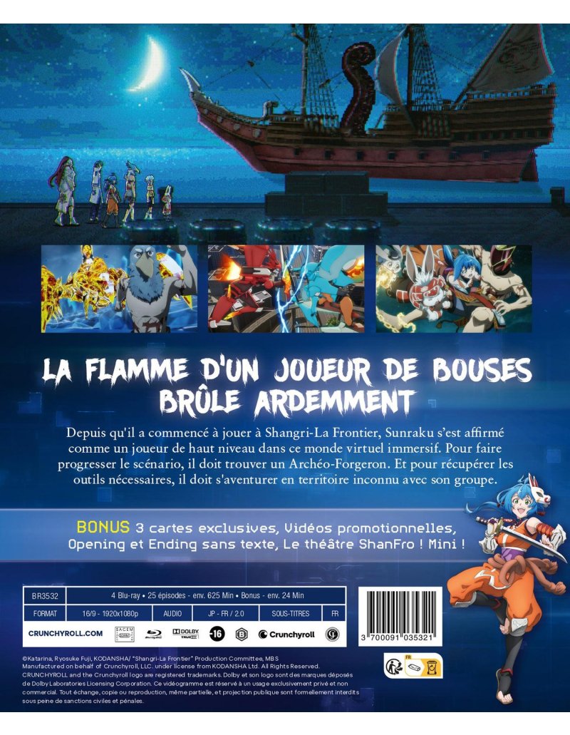 IMAGE 2 : Shangri-La Frontier - Saison 2 - Coffret Blu-ray