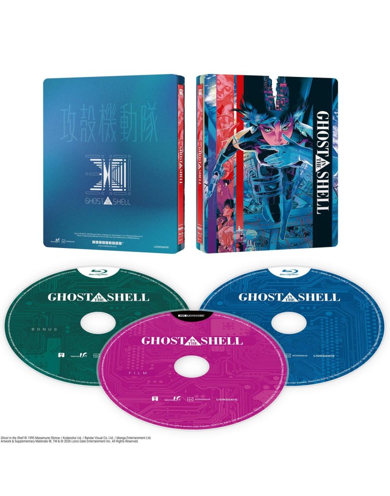IMAGE 2 : Ghost in the Shell - 30ème Anniversaire - Édition SteelBook Combo 4K UHD/Blu-ray