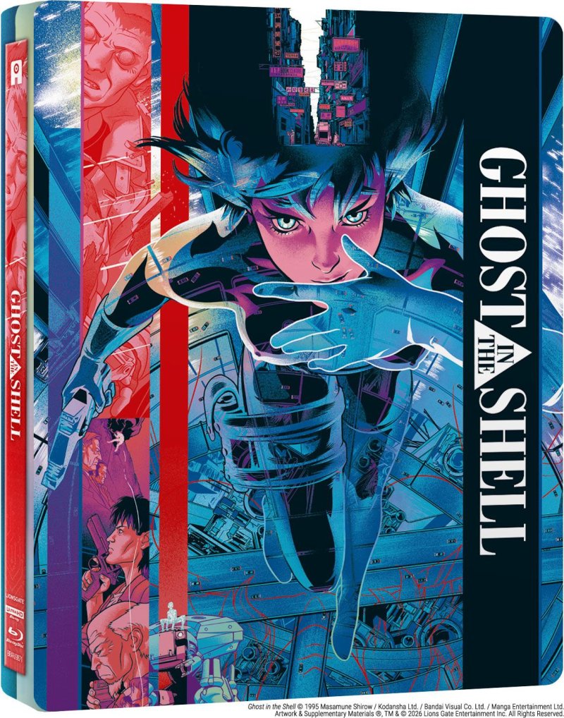 IMAGE 4 : Ghost in the Shell - 30ème Anniversaire - Édition SteelBook Combo 4K UHD/Blu-ray