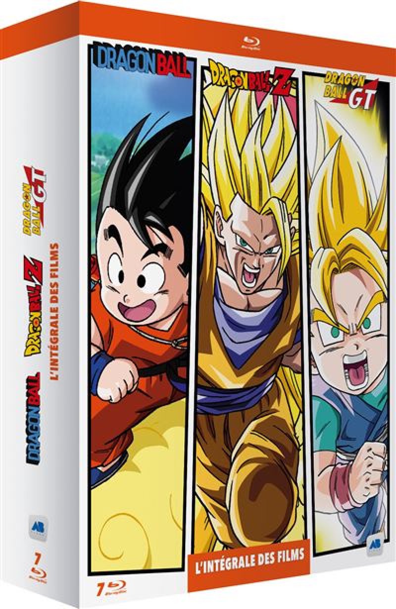 Dragon Ball / Dragon Bal Ball Z / Dragon Ball GT - L'Intégrale des films - Blu-ray