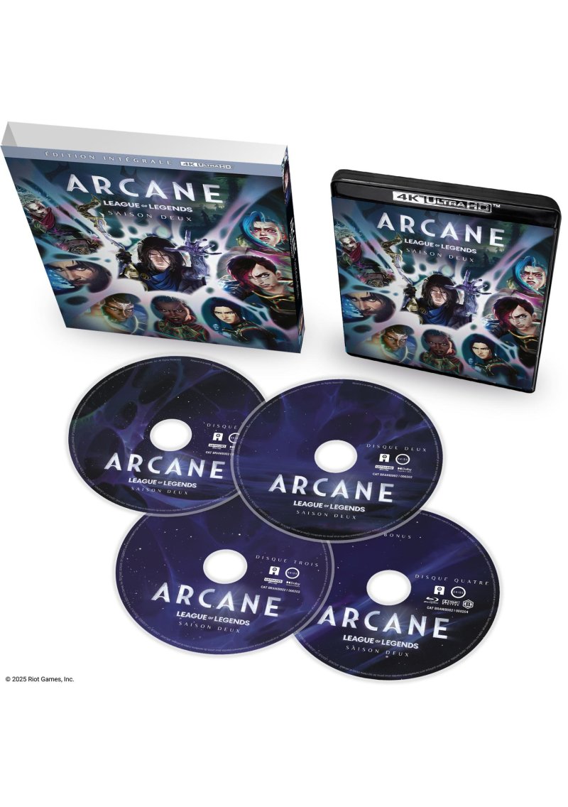 IMAGE 2 : Arcane : League of Legends - Saison 2 - Blu-ray 4K