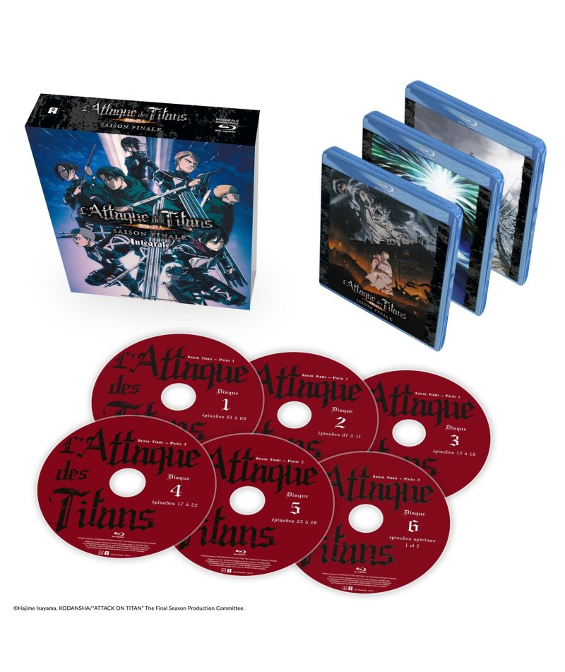 IMAGE 2 : L'Attaque des Titans - Saison Finale - Édition Intégrale Blu-ray