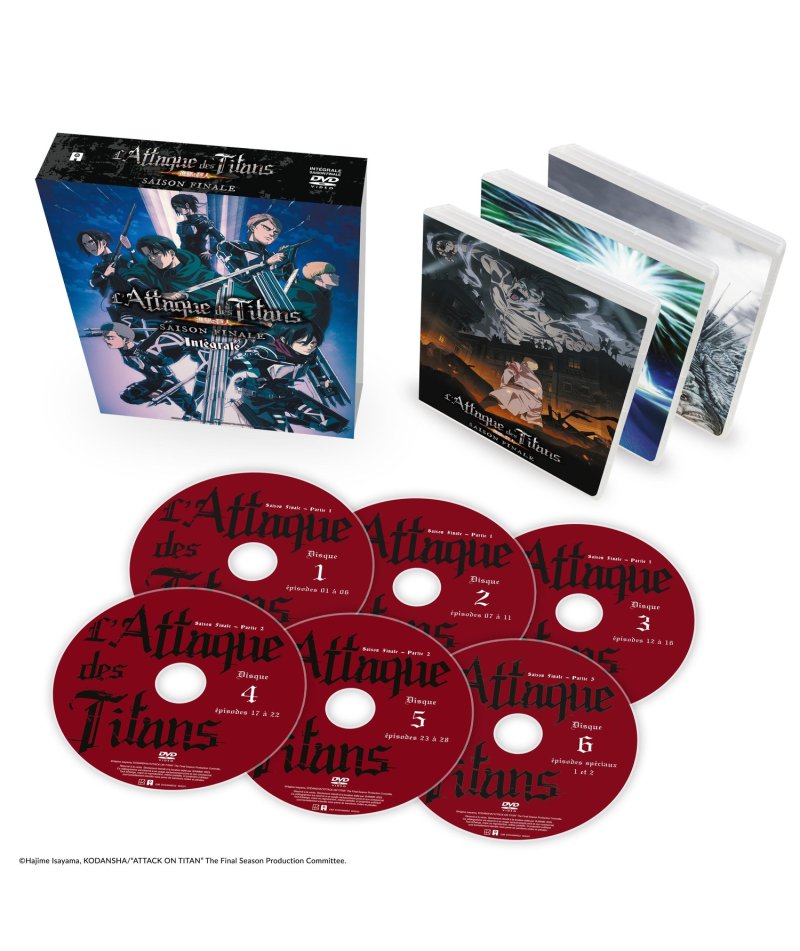 IMAGE 2 : L'Attaque des Titans - Saison Finale - Édition Intégrale DVD