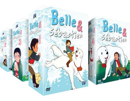 Belle et Sébastien - Intégrale - Pack 4 Coffrets (16 DVD)