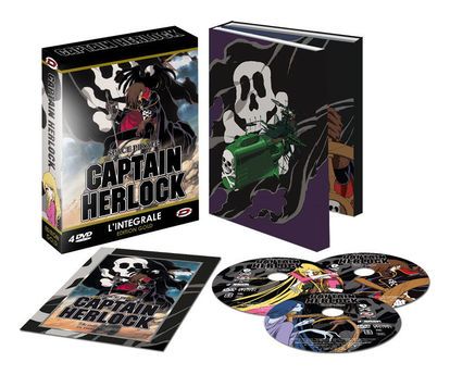 Captain Herlock : The Endless Odyssey - Intgrale - Coffret DVD + Livret - Edition Gold