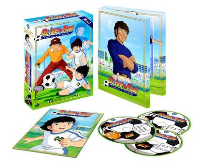 Olive et Tom - Partie 1 - Collector - 6 DVD + Livret  - Captain Tsubasa - non censuré