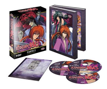 Kenshin le Vagabond - Partie 2 - Coffret DVD + Livret - Edition Gold