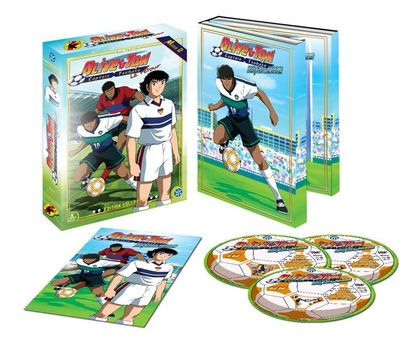 Olive et Tom - Le retour (En route vers le mondial) - Partie 2 - Coffret DVD + Livret - Collector - Captain Tsubasa - non censur