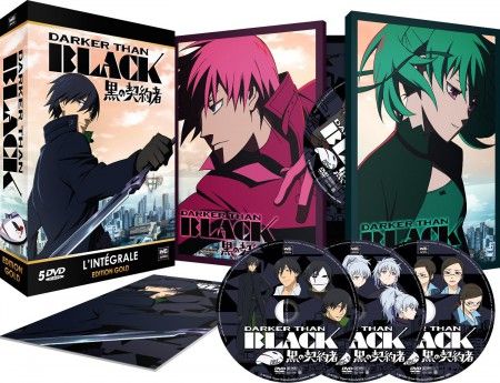 Darker Than BLACK - Intégrale (Saison 1) - Coffret DVD + Livret - Edition Gold