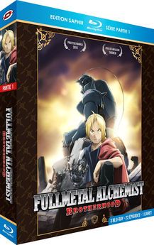 Fullmetal Alchemist : Brotherhood - Partie 1 - Coffret Blu-ray + Livret - Edition Saphir