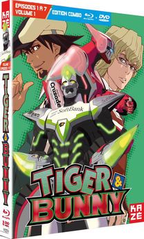 Tiger and Bunny - Partie 1 - Coffret Combo Blu-ray + DVD