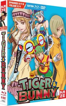 Tiger and Bunny - Partie 2 - Coffret Combo Blu-ray + DVD