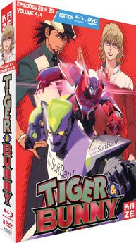 Tiger and Bunny - Partie 4 - Coffret Combo Blu-ray + DVD